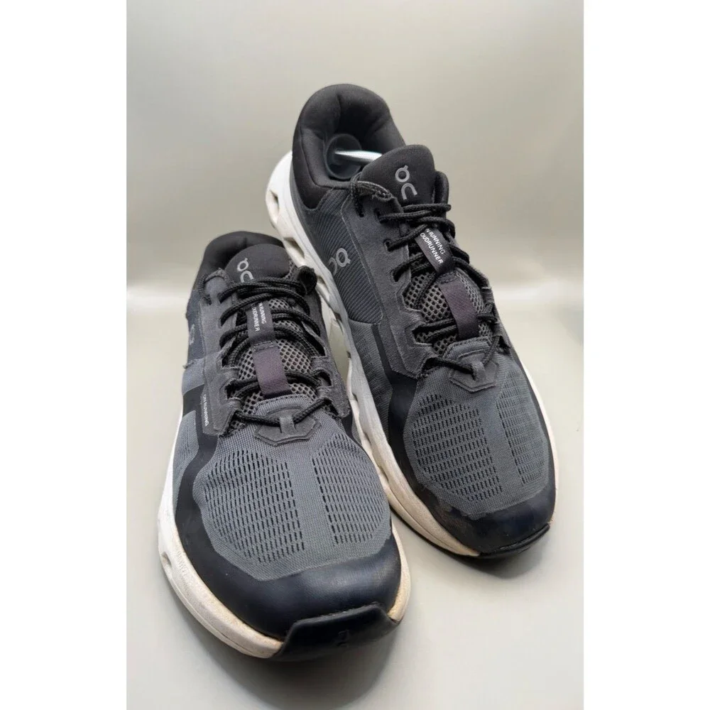 On Cloudrunner 2 Mens Size 13 Eclipse Black Running Shoes Comfort 3ME10140264
